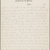 Bucke, Richard Maurice, ALS to Harry Buxton Forman. Dec. 23, 1884.