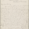 Bucke, Richard Maurice, ALS to Harry Buxton Forman. Mar. 15, 1885.