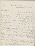 Bucke, Richard Maurice, ALS to Harry Buxton Forman. Mar. 15, 1885.