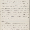 Whitman, Thomas Jefferson, ALS to William D. O'Connor. Apr. 18, 1869.