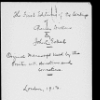 Eckel, John C. The first editions of the writings of Charles Dickens. Holograph for the first edition, 1913