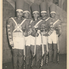 Publicity photograph for the Federal Theatre Project stage production Macbeth (soldiers).