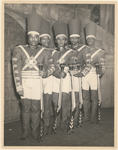 Publicity photograph for the Federal Theatre Project stage production Macbeth (soldiers).