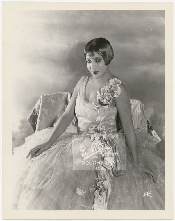 Publicity photograph of Adelaide Hall. - NYPL Digital Collections