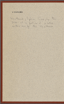 Dike, Mrs, letter (incomplete) to. [n.d.] Copy in hand of the recipient.