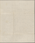 Hawthorne, Elizabeth Clarke Manning, AL, signed and written as if from Una. Mar. 22, 1844.