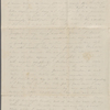 Hawthorne, Elizabeth Clarke Manning, AL, signed and written as if from Una. Mar. 22, 1844.