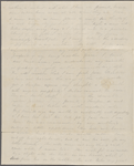 Hawthorne, Elizabeth Clarke Manning, AL, signed and written as if from Una. Mar. 22, 1844.