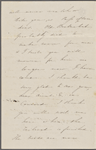 Hawthorne, Elizabeth M., AL, signed and written as if from Una. Apr. 1844.