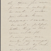 Hawthorne, Maria Louisa, AL, signed and written as if from Una. Apr. 1844.