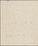 [Mann], Mary [Tyler Peabody], ALS (incomplete) to. Nov. 19, 1827.