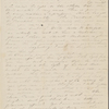 [Mann], Mary [Tyler Peabody], ALS (incomplete) to. Nov. 19, 1827.