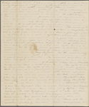 [Mann], Mary [Tyler Peabody], ALS (incomplete) to. Nov. 19, 1827.