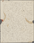 [Mann], M[ary] T[yler] Peabody, ALS to. [Nov. 21, 1832].