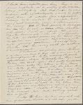 [Mann], Mary [Tyler Peabody], ALS to. Jan. 22, [1833].