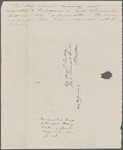 [Mann], Mary [Tyler Peabody], ALS to. Jan. 22, [1833].