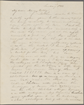 [Mann], Mary [Tyler Peabody] & Elizabeth [Palmer Peabody], ALS to. [Apr. 7,8,9, 1833].