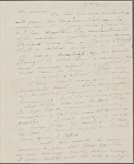 [Mann], Mary [Tyler Peabody], ALS to. Apr. 13, [1833].