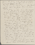 [Mann], M[ary] T[yler] Peabody, ALS to. [before Mar. 28] [1835].