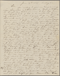 [Mann, Mary Tyler Peabody], AL (incomplete?) to. Jun. 14, 1835.