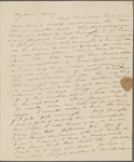 [Mann], Mary [Tyler Peabody], ALS to. [1835-36?].