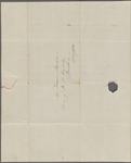 Mann, Mary Peabody, ALS to. Postscript by Nathaniel Hawthorne. Nov. 7, 1843.