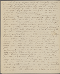 Peabody, Elizabeth P[almer], sister, ALS to. Feb. 17, 1825.