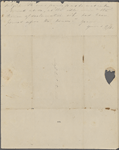 Peabody, Elizabeth P[almer, sister], ALS to. Feb. 16, 1827.