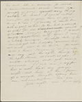 Peabody, E[lizabeth] P[almer, sister], ALS to. Mar. 1, [1833].