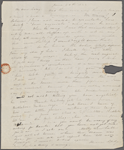 Peabody, Elizabeth P[almer, sister], ALS to. Jun. 28, 1833.