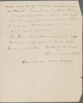 [Peabody,] Elizabeth [Palmer, sister], ALS to. [Jul. 1835]