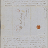 Peabody, Nathaniel, father, ALS to. Jun. 10, 1849. 