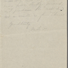 Hawthorne, Elizabeth M, ALS to. Jul. 25, [1838?].