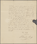 Alcott, A[mos] Bronson, ALS, to SAPH. Aug. 27, 1836.