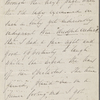 Bridge, C[harlotte] M[arshall], ALS, to SAPH. Jul. 1, [1846?]