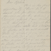 H[awthorne,] E[lizabeth] M[anning], 4 undated ALS to SAPH. 