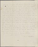 Hawthorne, M[aria] L[ouisa], ALS to SAPH. Dec. 24, 1851.