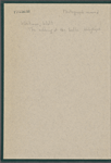 "The Sobbing of the Bells." Holograph poem, dated midnight Sept: 19-20 1881. Fair copy.