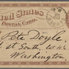 Doyle, Peter, APCS to. Feb. 12, [1875].