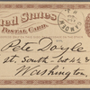 Doyle, Peter, APCS to. Feb. 26, [1875].