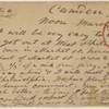 Doyle, Peter, APCS to. Mar. 23, [1874].