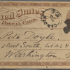 Doyle, Peter, APCS to. Mar. 23, [1874].