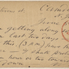 Doyle, Peter, APCS to. Jun. 5, [1874].