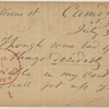 Doyle, Peter, APCS to. Jul. 31, [1874].