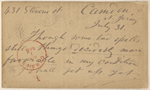Doyle, Peter, APCS to. Jul. 31, [1874].