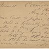 Doyle, Peter, APCS to. Aug. 21, [1874].