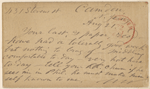 Doyle, Peter, APCS to. Aug. 21, [1874].