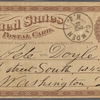 Doyle, Peter, APCS to. Oct. 2, [1875].