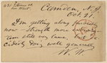 Doyle, Peter, APCS to. Oct. 21, [1873].