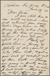 Nicholson, Thomas, ALS to. Jun. 19, 1881.